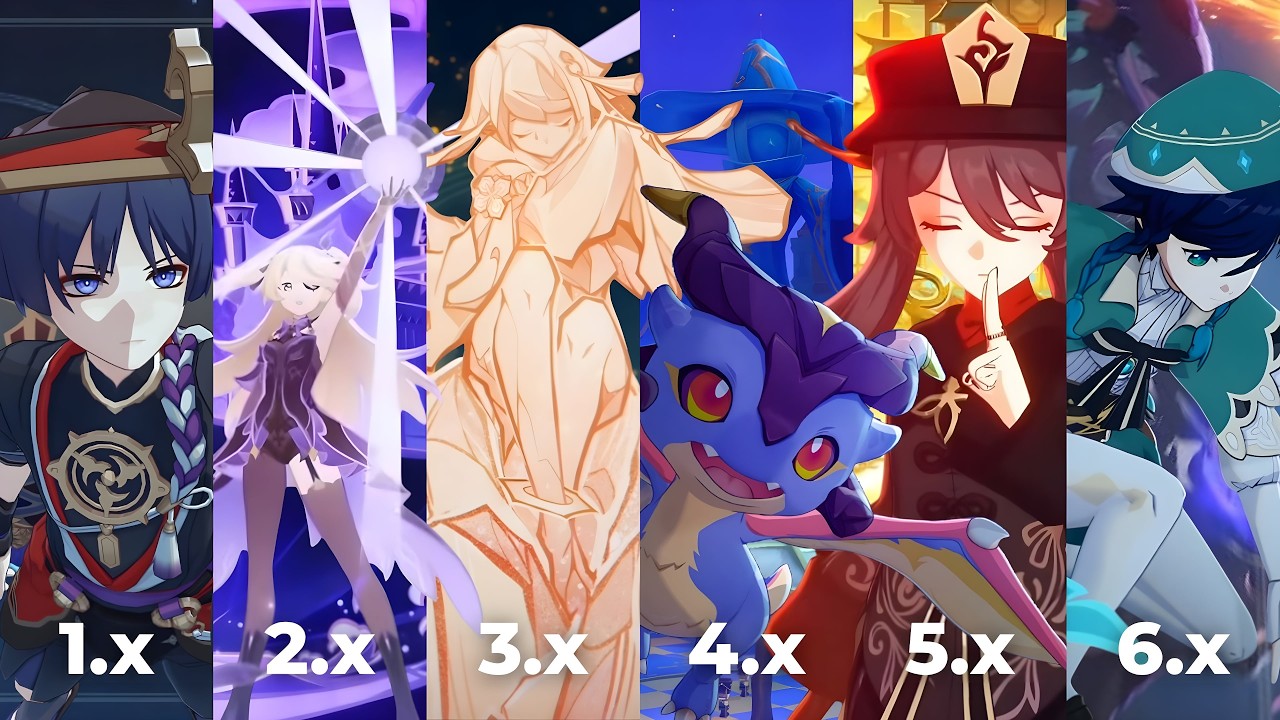 ALL LIMITED EVENT CUTSCENES &bull; 1.0 - 6.6 &bull; GENSHIN IMPACT