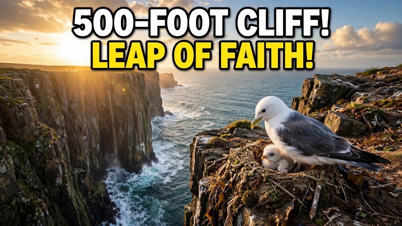 The Kittiwake: A Bird So Remarkable, It Turned a 500-Foot Cliff Into the Safest Nursery on Earth