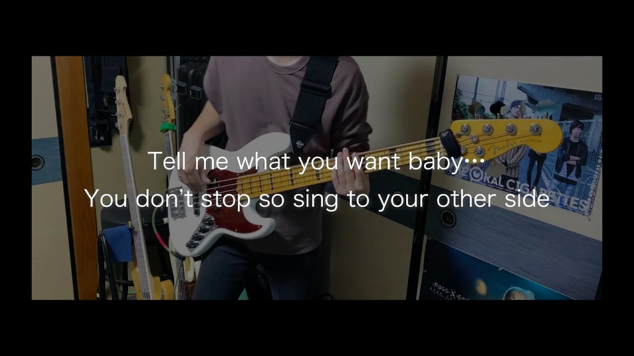 THE ORAL CIGARETTES / What you want　弾いてみた　ベース
