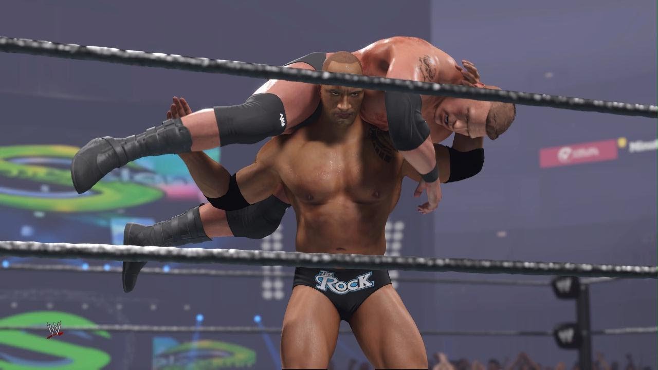 What if The Rock got a rematch with Brock in 03 ? WWE 2K25