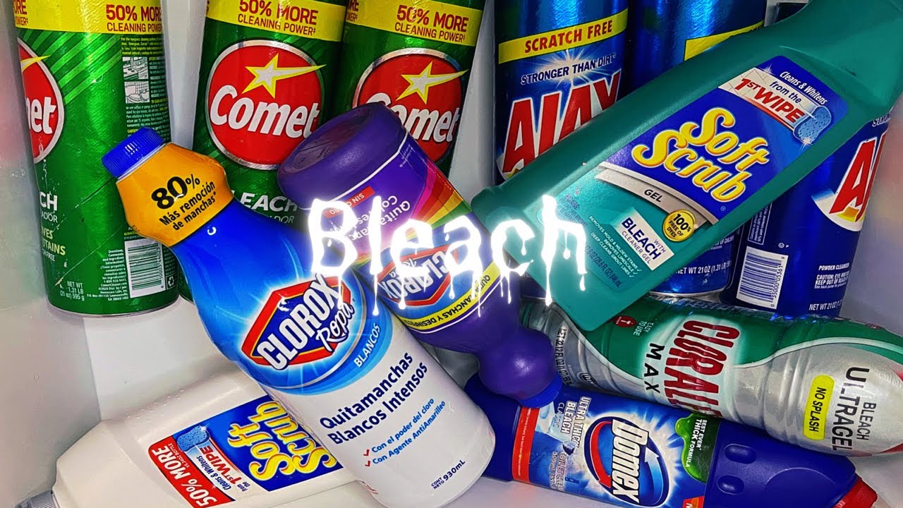 ⚠️⚪️❕“Straight Bleach, No Chaser” • Comet • Ajax • Clorox • Cloralen Paste