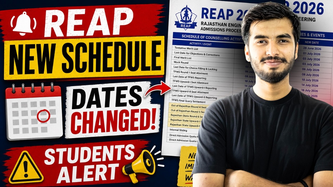 🚨 REAP 2026 New Schedule Released! What Changed and What Stayed the Same? Full Analysis