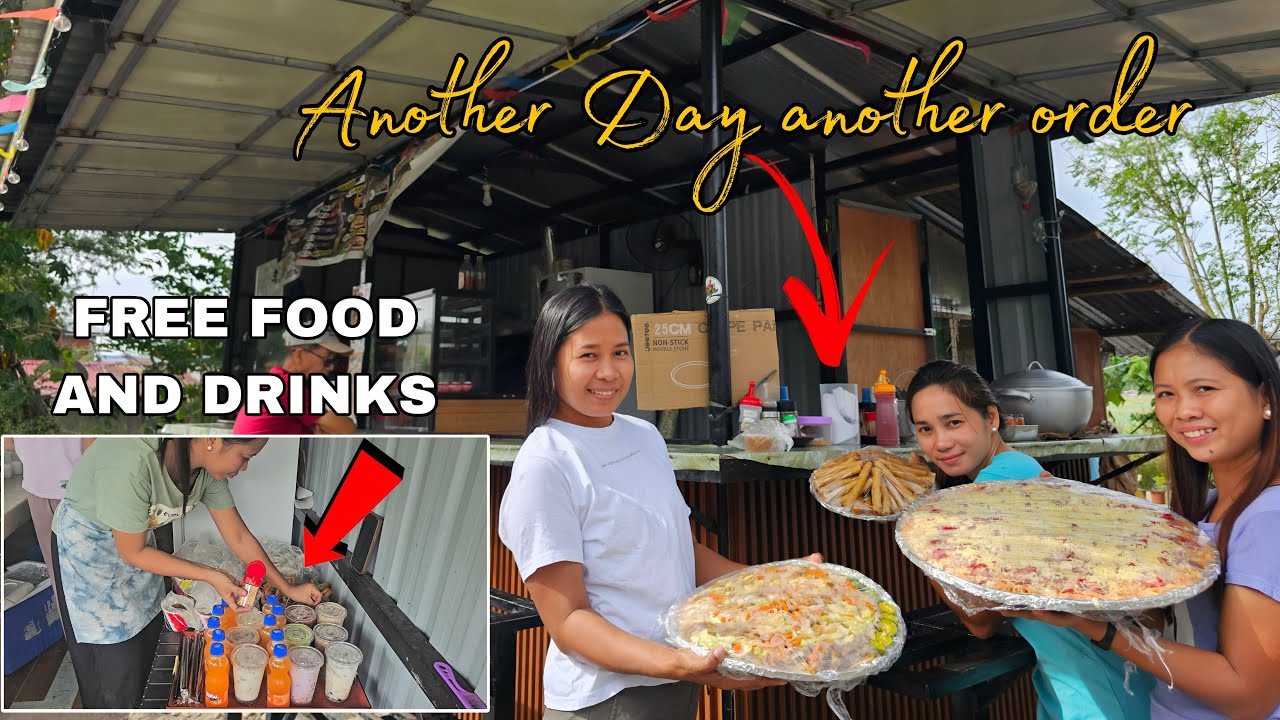 Worth 1k na food and drinks from another sponsor binigay namin sa mga estudyante | may paorder ulit 