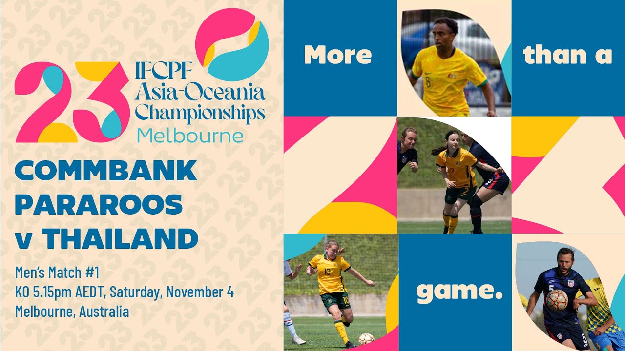 CommBank Pararoos v Thailand | IFCPF Men's Asia Oceania Championships