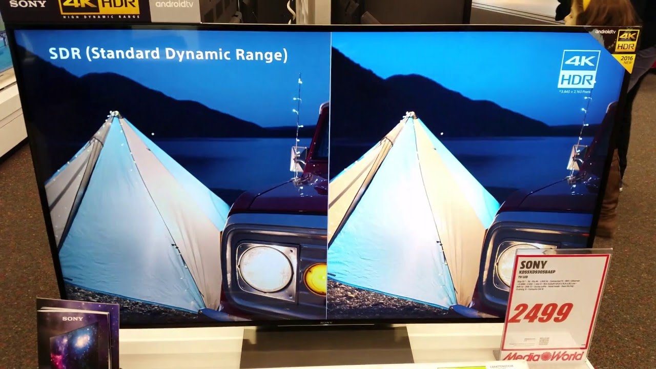 SONY KD-55XD9305 4K HDR TV LED 55