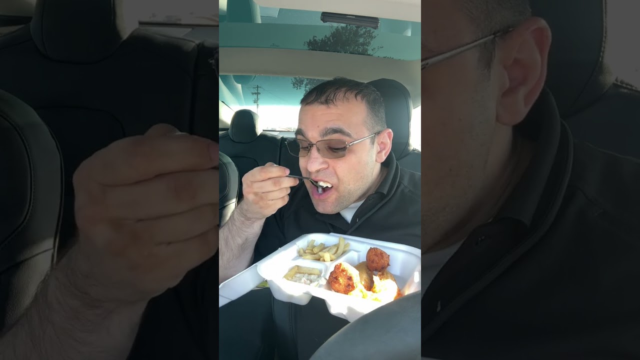 ASMR Captain Ds Shrimp and Fish Meal (Whispered)