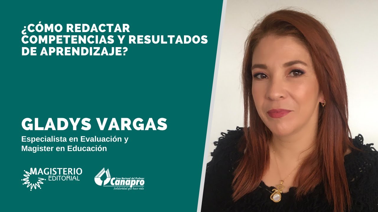 ¿Cómo Redactar Competencias y Resultados de Aprendizaje? I Videoconferencia # 75