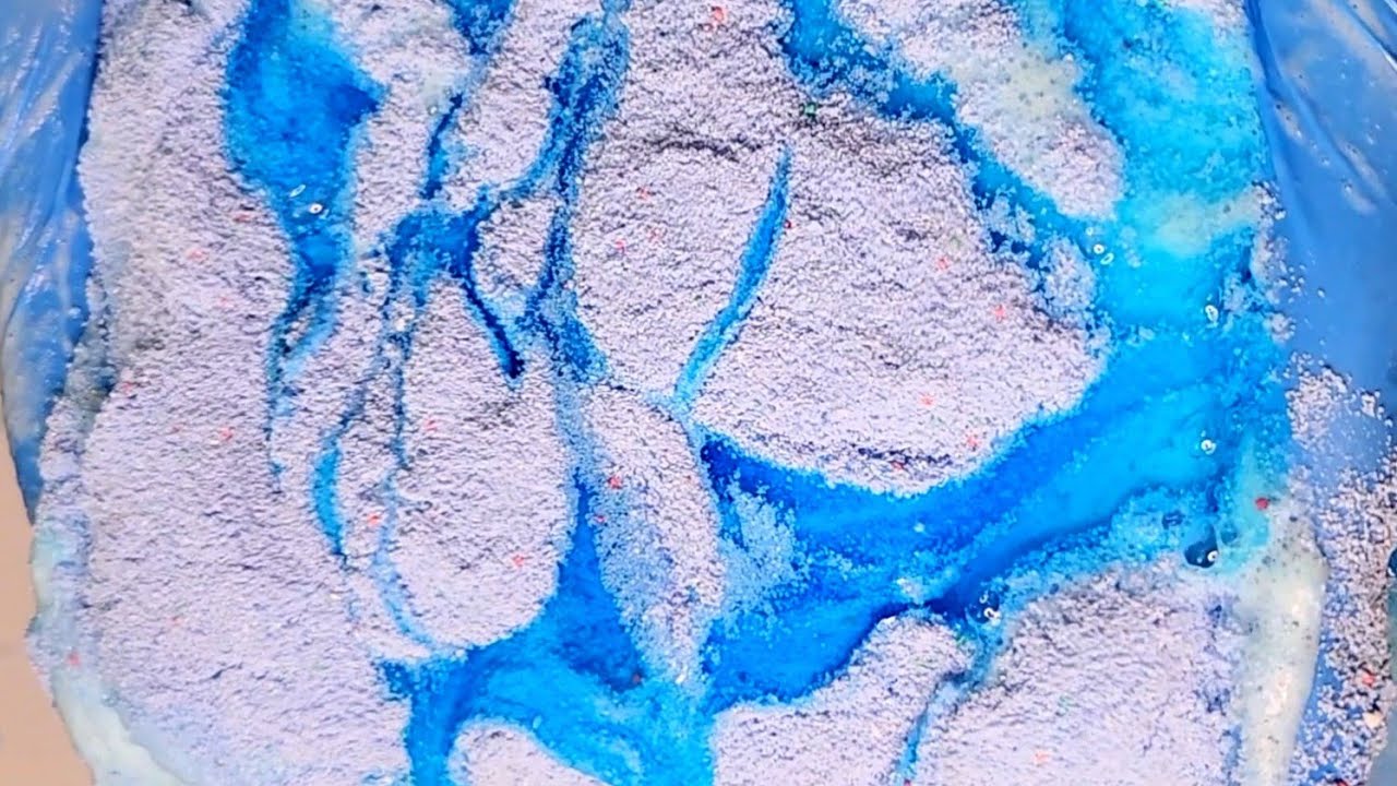 ASMR - 💙All Blue Everything Laundry Paste💙