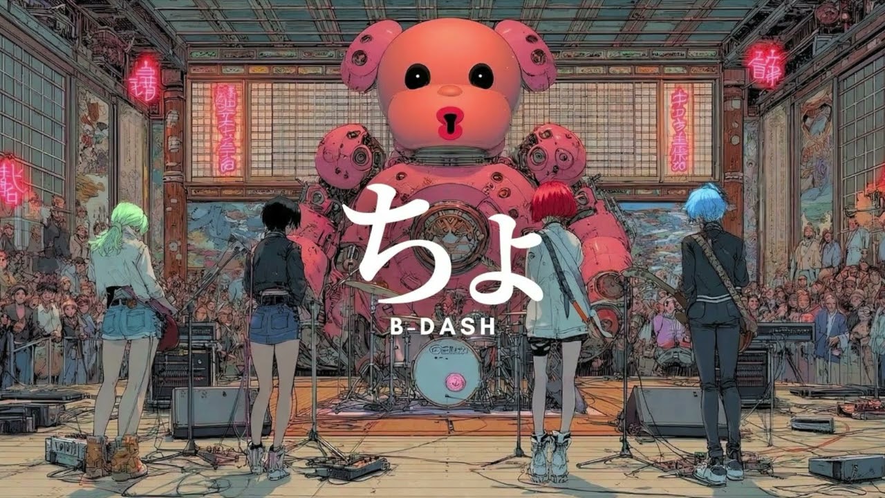 B-DASH - ちょ (Girls Rock Cover)ーJet City Bug verー