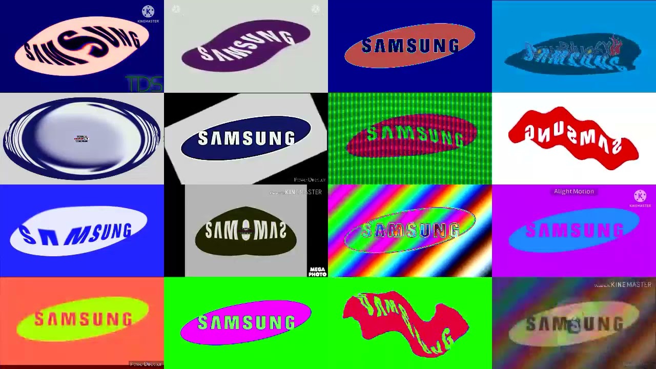 Samsung Logo History Superparison 16 (Last One)