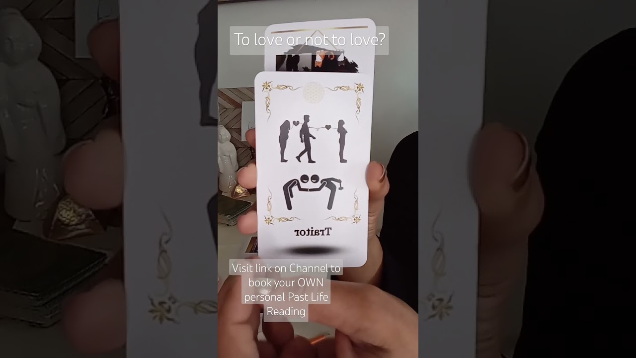 Unresolved love to be addressed #pastlife #pastlifeconnection #tarot
