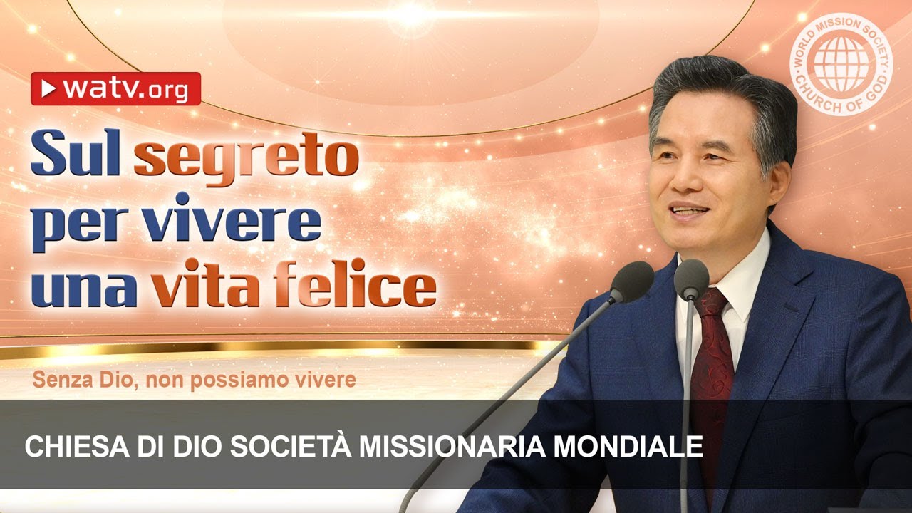 Senza Dio, non possiamo vivere | CDDSMM, la Chiesa di Dio