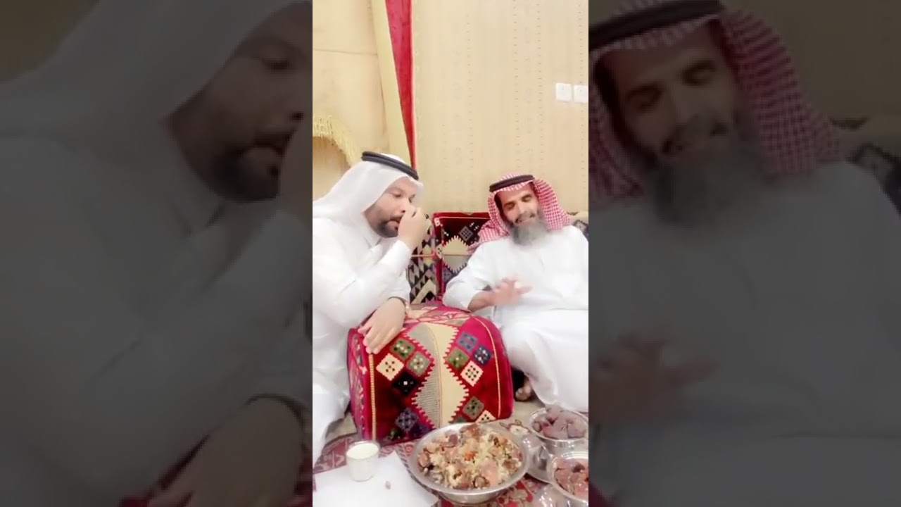 لقاء عفوي مع الشاعر سويلم محفوظ حاوره الاعلامي غانم لويفي في ضيافة محمد منور الاميلس
