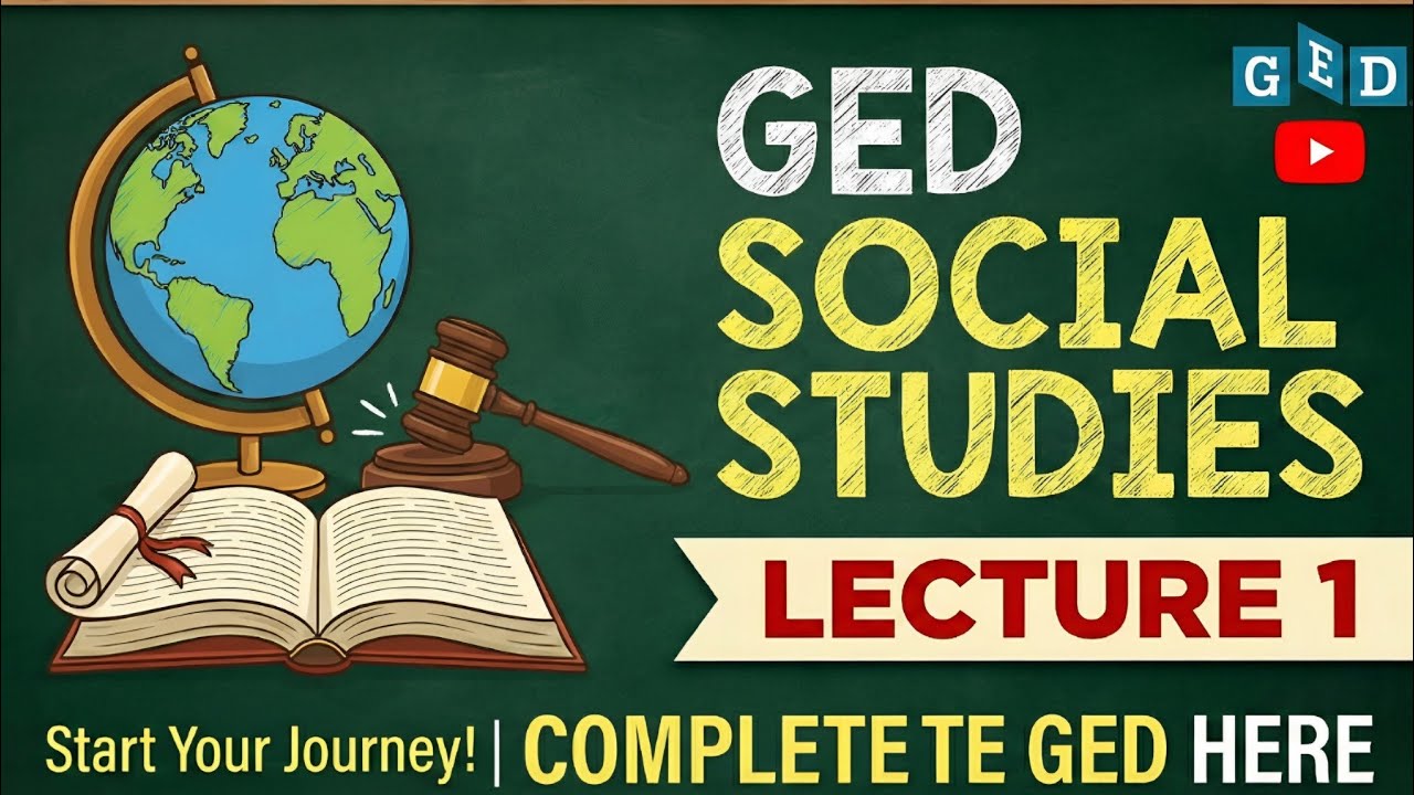 Focusing on Theme & Question Types in GED Social Studies (GED Social Studies Class No 1)