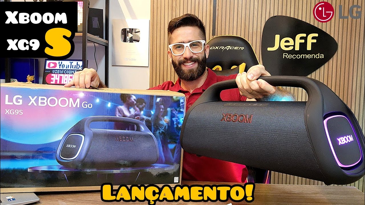 LG XBOOM GO XG9S POWER 120W: O Que Mudou? Melhorou ainda MAIS? Conheça a Nova Caixa de som da Marca!