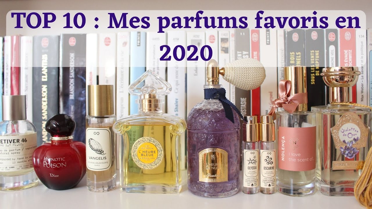 Top 10 mes parfums favoris en 2020