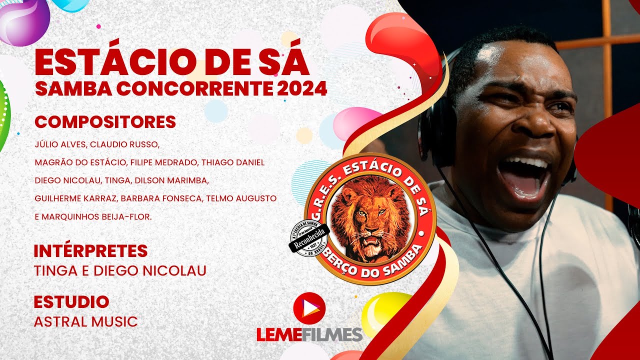 Estácio de Sá - (SAMBA CAMPEÃO) - Julio Alves e Parceria