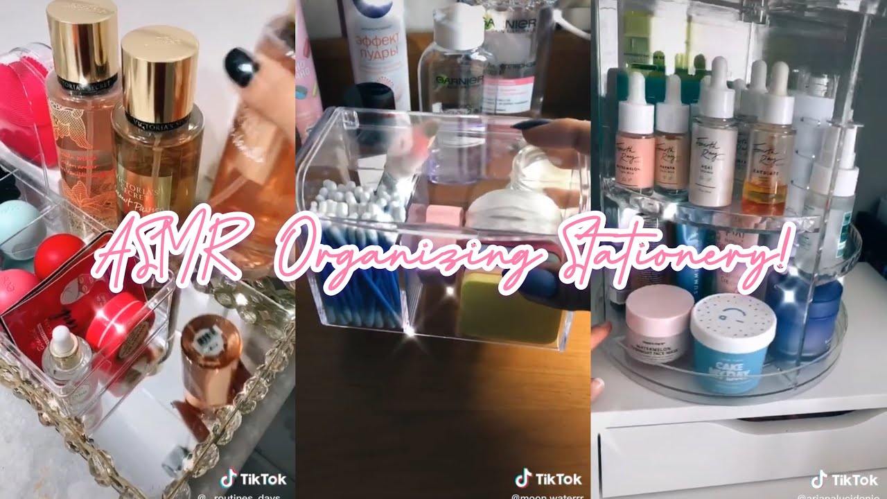ASMR Organizing Stationary! | TikTok Compilation 2020
