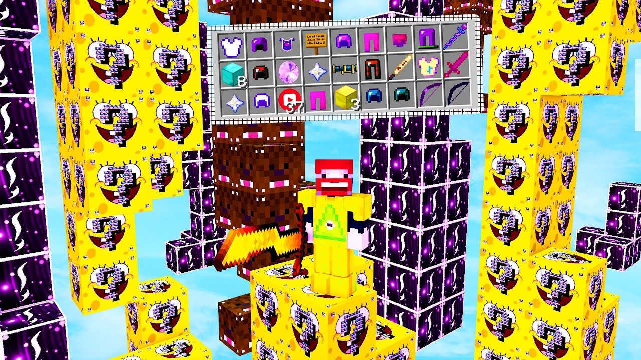 SPONGEBOB STÄRKER ALS FULL ILLUMINATI? | LUCKY BLOCKS TOWER