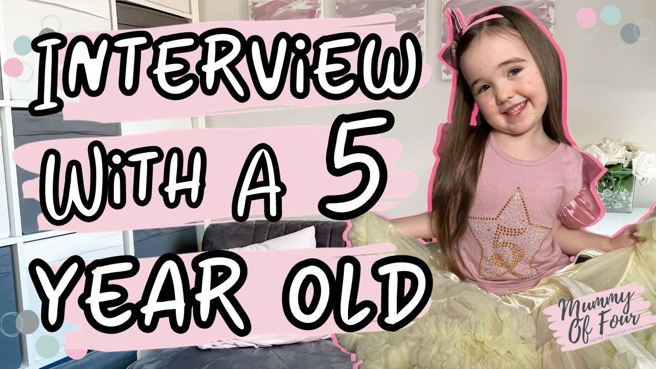 Zara's 5th Birthday Interview | Questions To Ask Kids | Mummy Of Four UK