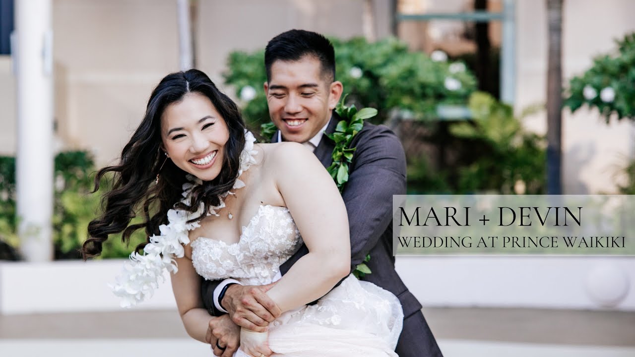 Dream Wedding at Prince Waikiki Hawaii | Mari & Devin's Beautiful Ceremony and Reception