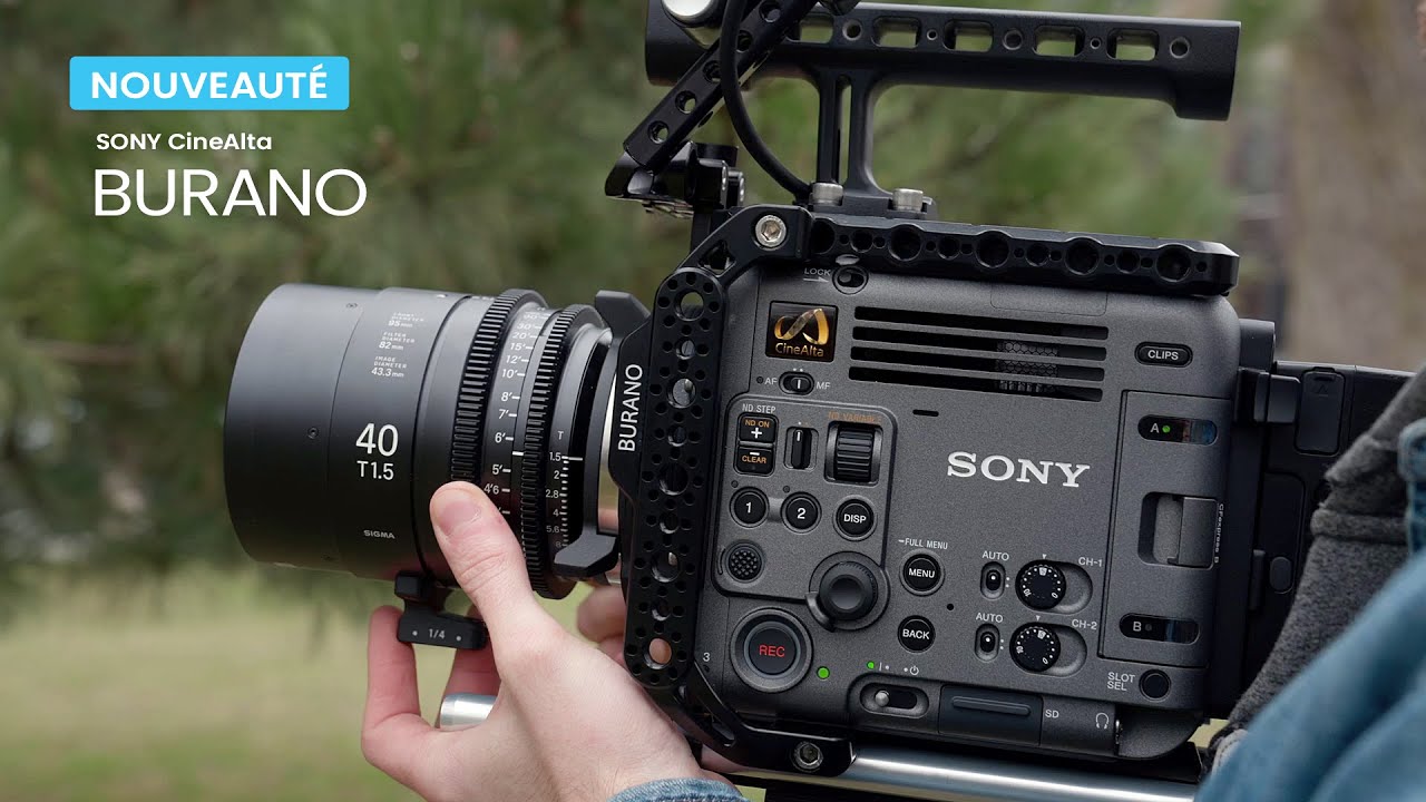 Sony Burano - le cinéma fait son entrée à Royal Photo !