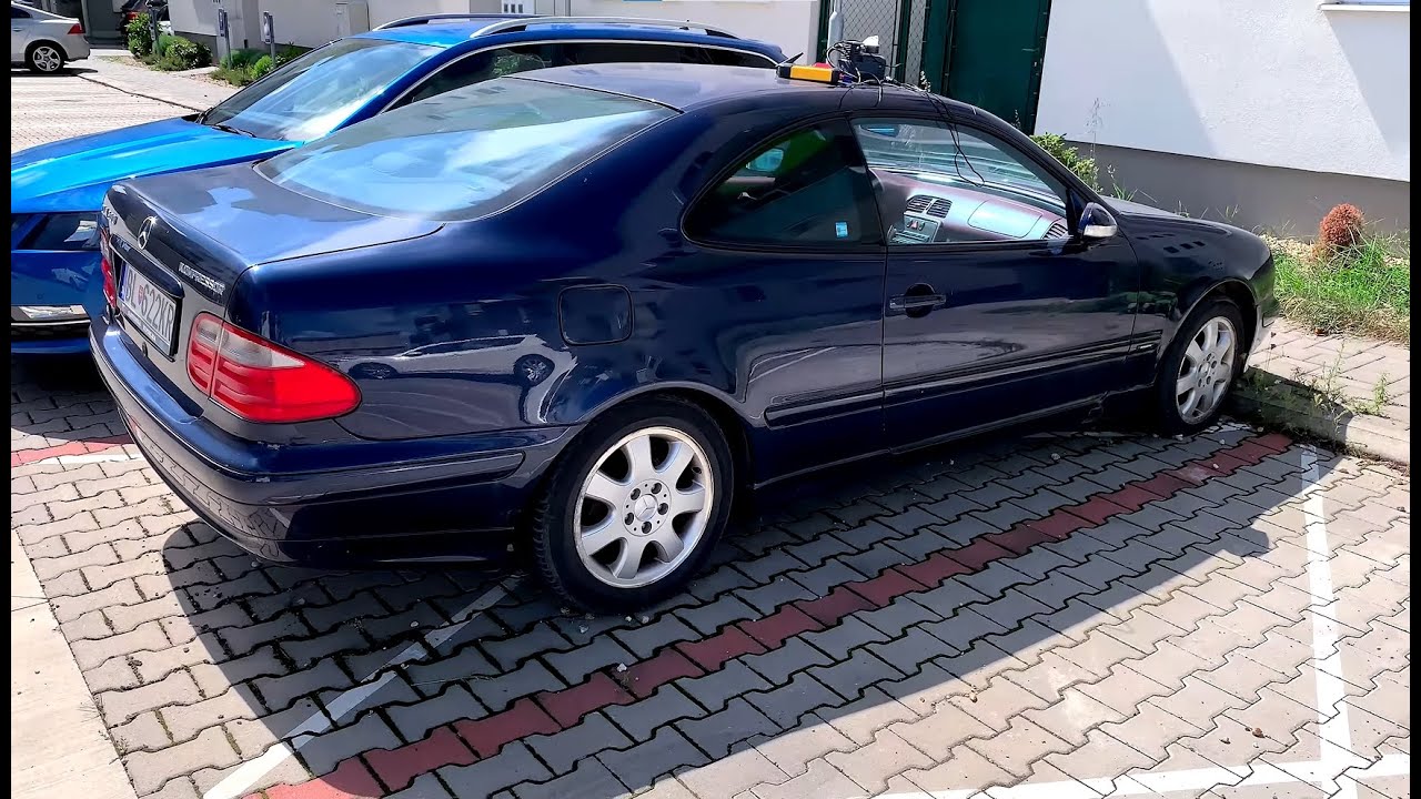 Авто: запускаем Mercedes CLK 200 Avantgarde Kompressor w208 с мертвым аккумом после года простоя ;)