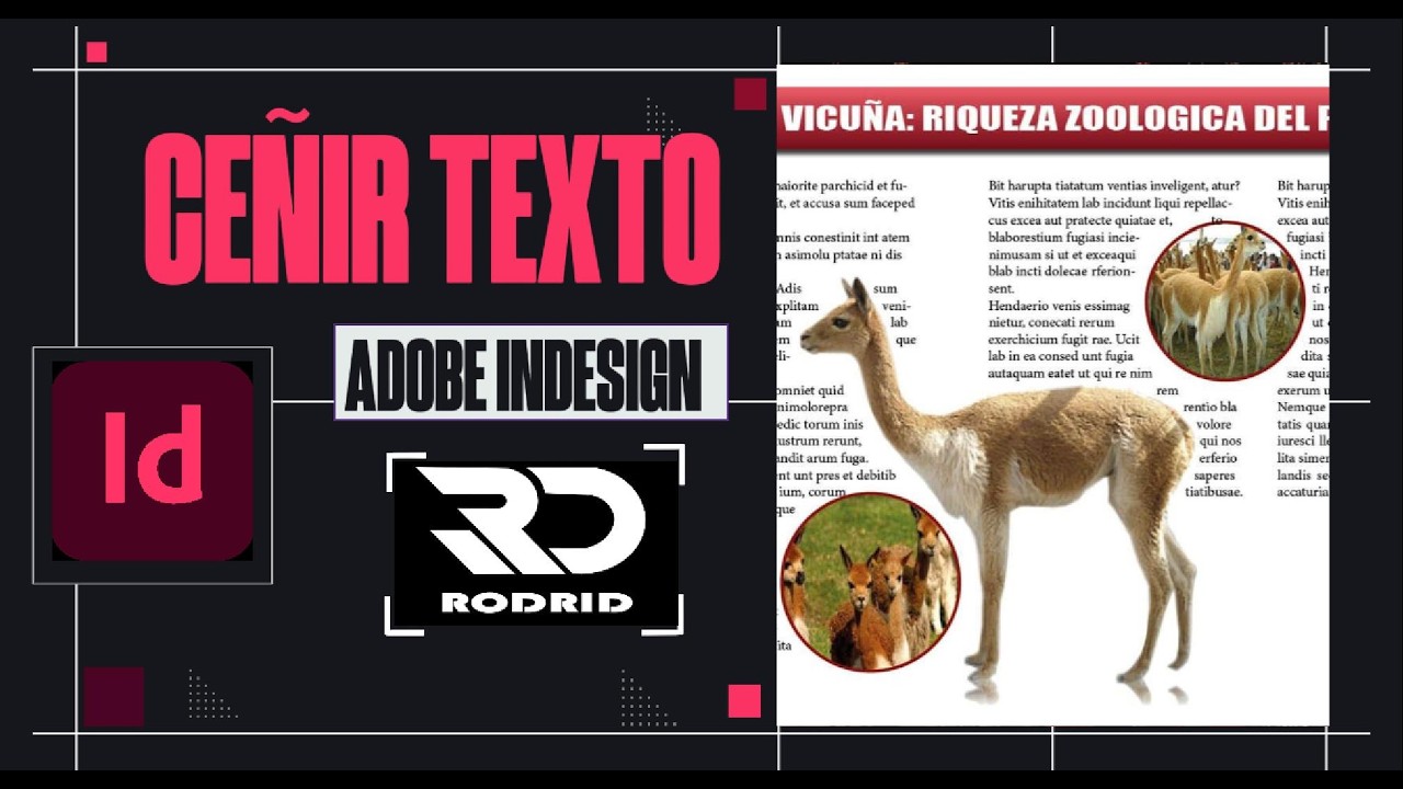 Clase de InDesign ( Ceñir Texto)