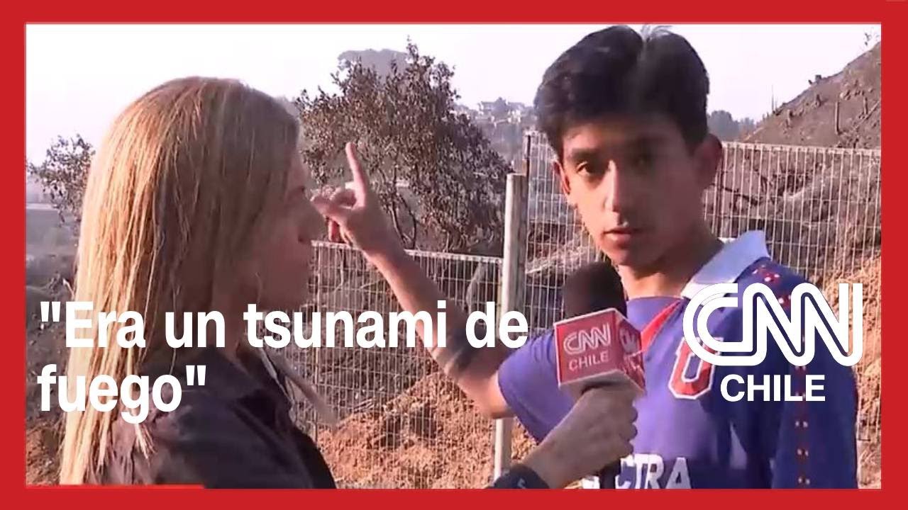 Los conmovedores testimonios de los afectados por los incendios forestales en el sur de Chile
