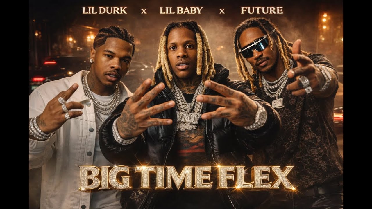 Lil Durk - Big Time Flex ft. Lil Baby , Future ( Music Video )