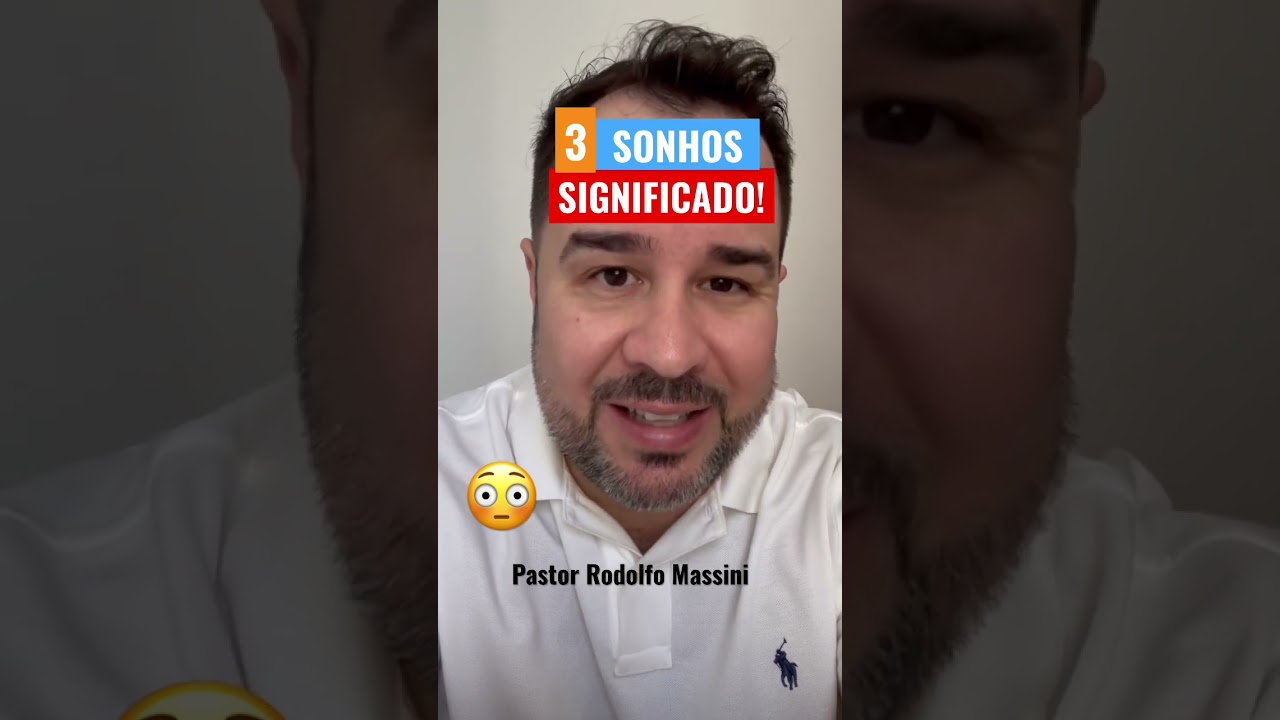 3 SONHOS e SIGNIFICADO