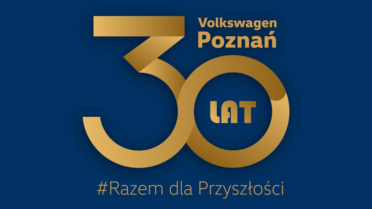 Kiedy to minęło? Jubileuszowy rok Volkswagen Poznań.