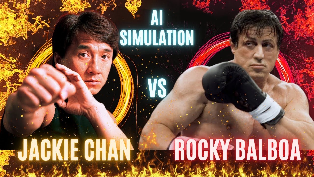 Jackie Chan vs Rocky Balboa: Who Wins This Fantasy Showdown? | Boxing Simulation & Knockout Power!