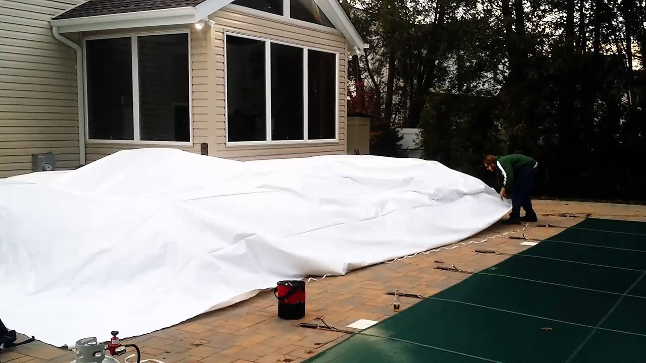 DMC Inc.  Patio Furniture Shrink Wrapping Demo
