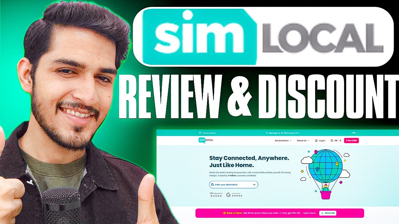 Sim Local Esim Review & Exclusive Discount Code 💥 Save More on Travel Data in 2025!