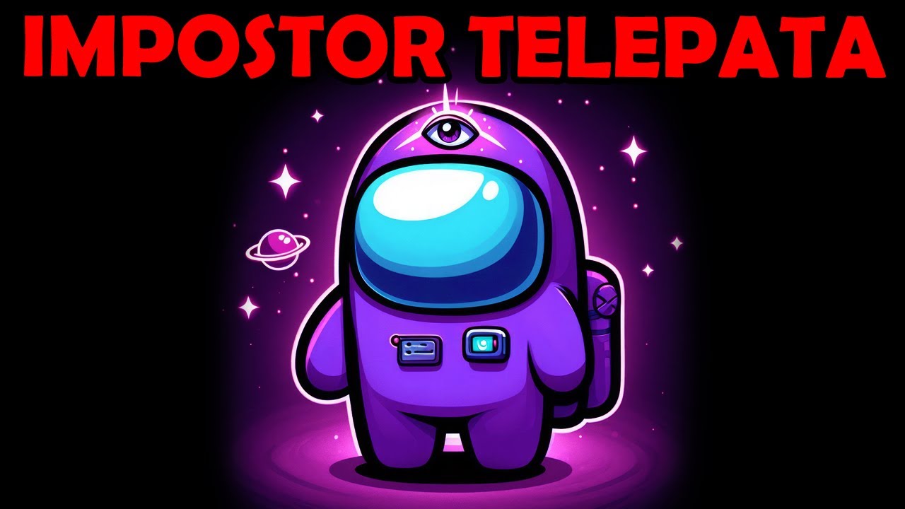 Virei o IMPOSTOR TELEPATA e CONTROLO ONDE A PESSOA VAI MORRER no Among Us