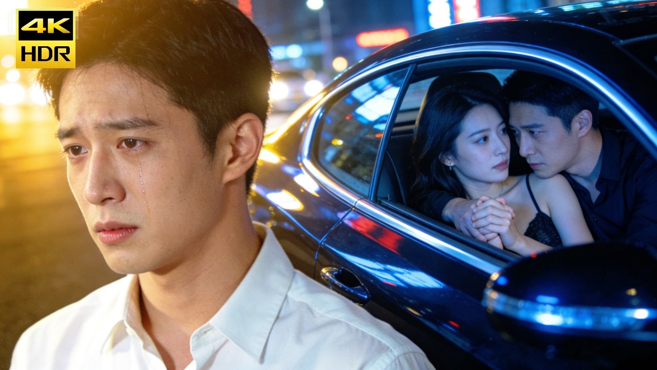 Поймано на улице! Девушка поцеловала парня и села в машину любовника, он в шоке!