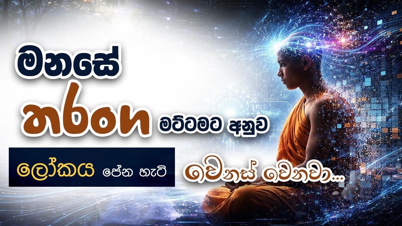 ඔබට ලෝකය පේන්නේ ඔබේ මනසේ තරංග මට්ටමට සාපේක්ෂව - විද්&zwj;යාත්මක දේශනාවක්... | Niwan Dakimu