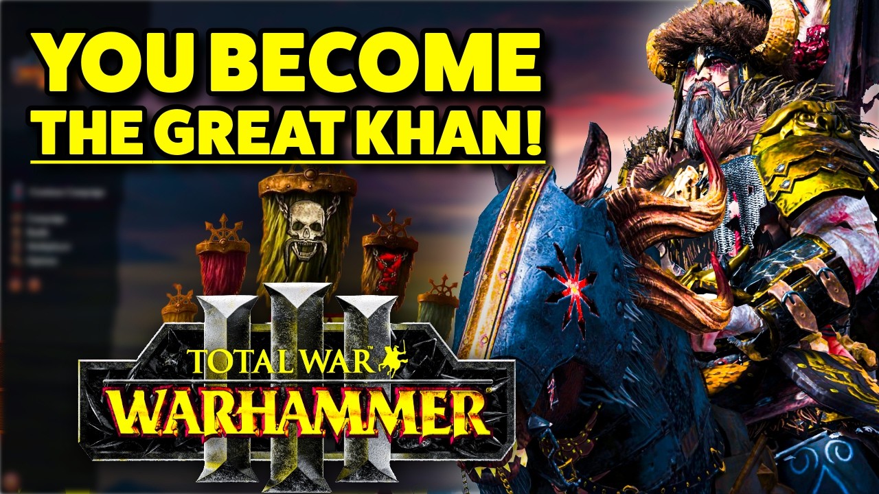 This Warhammer 3 Hung Mod Turns You Into the Great Khan!