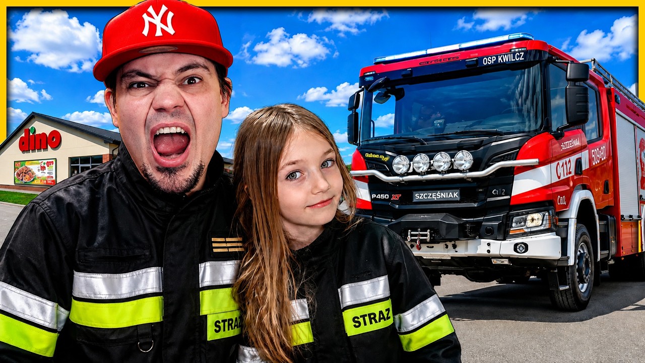 Nasza praca w STRAŻY POŻARNEJ! z Larą 🚒 Emergency Hamburg