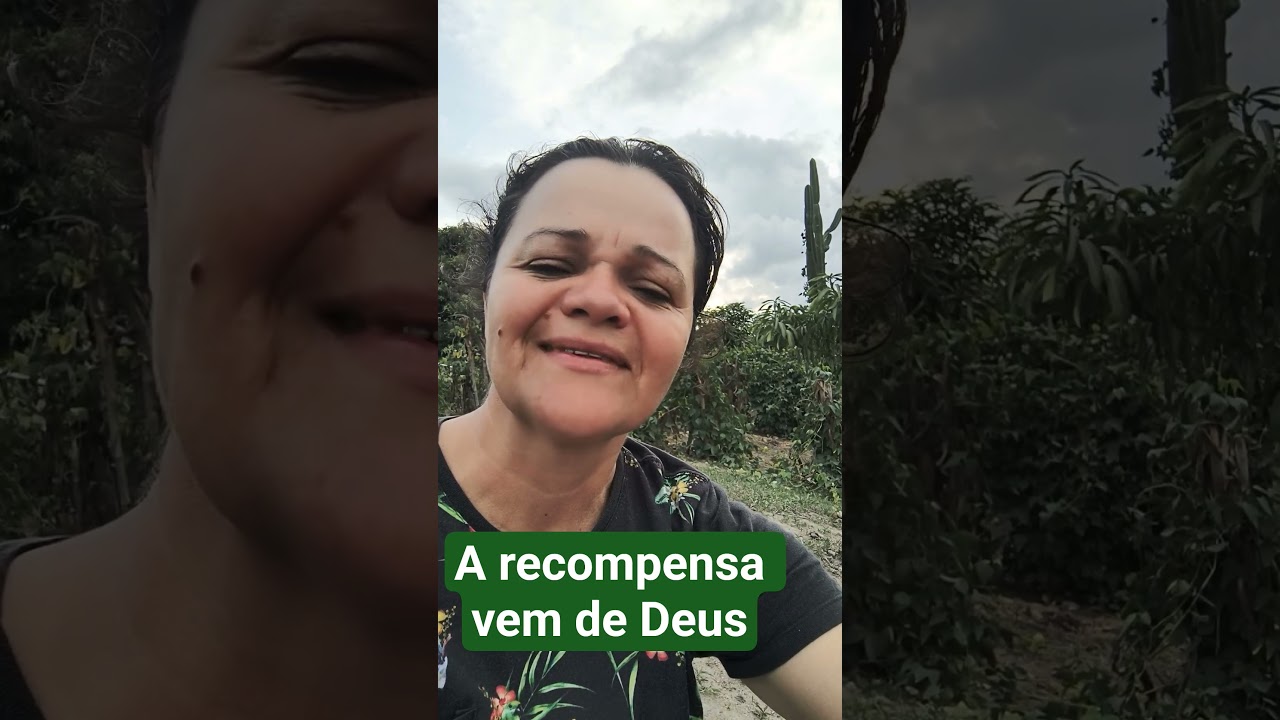 A recompensa vem de Deus #deustemumapalavrapravoce