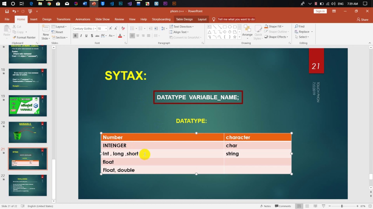 តោះយើងនាំគ្នារៀនCode #09 Variable C++ Programming Khmer |  CAMCODE