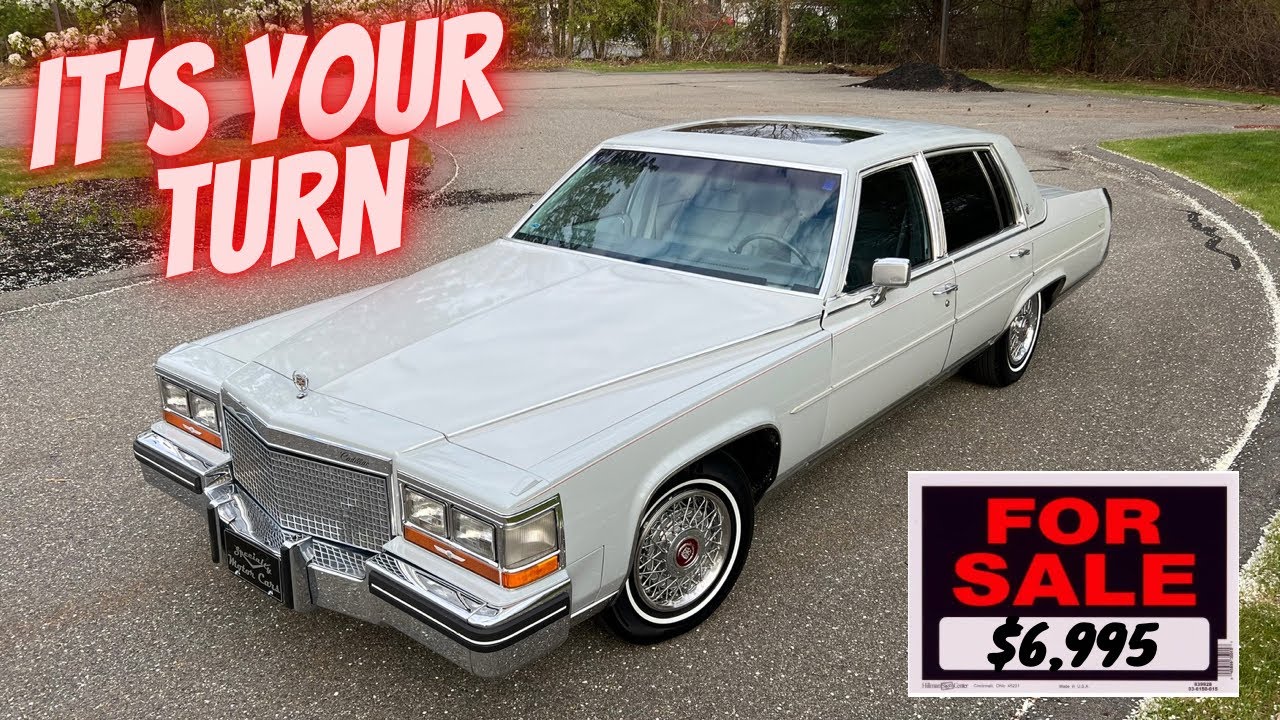 Cadillac Brougham D’Elegance 1987 года после реставрации! С кучей опций! Продаётся в Specialty Mo...