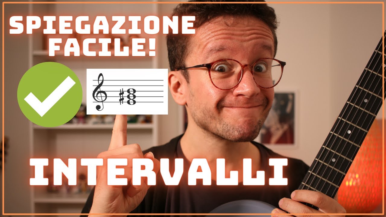 Gli intervalli - Spiegazione facile! Tutorial teoria e chitarra