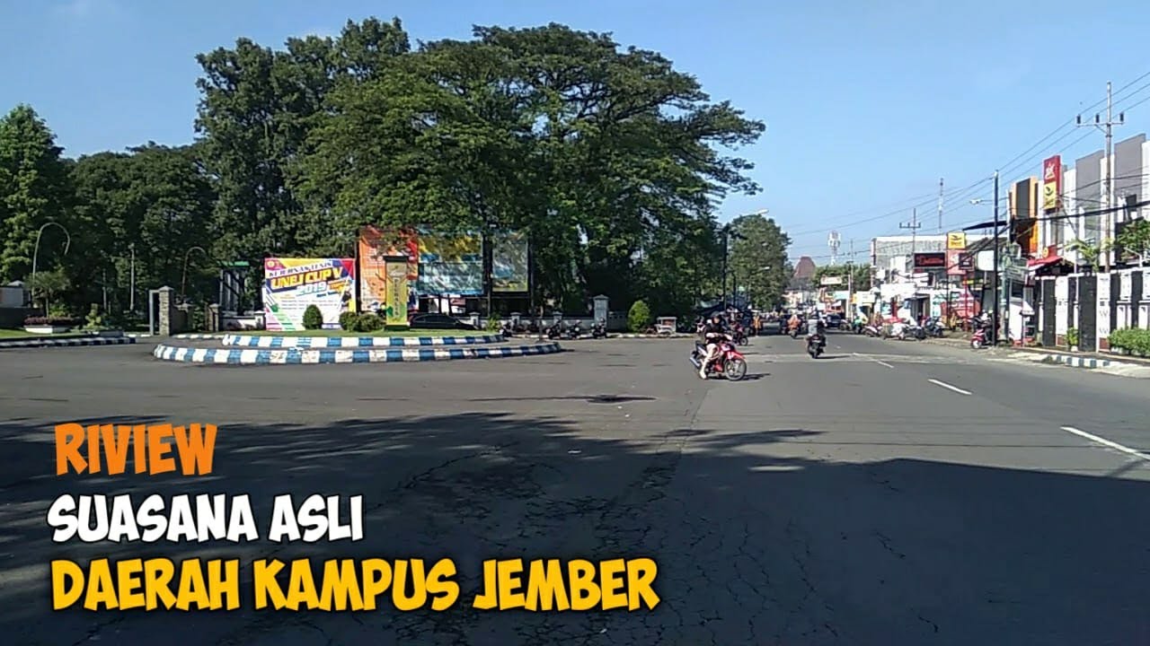 Keliling Daerah Kampus Unej Jember - Lihat Suasananya Saat Hari Raya