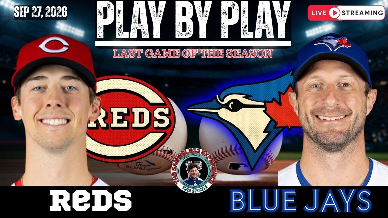 🧢 LIVE:  Toronto Blue Jays vs Cincinnati Reds MLB | Play by Play & Reactions!