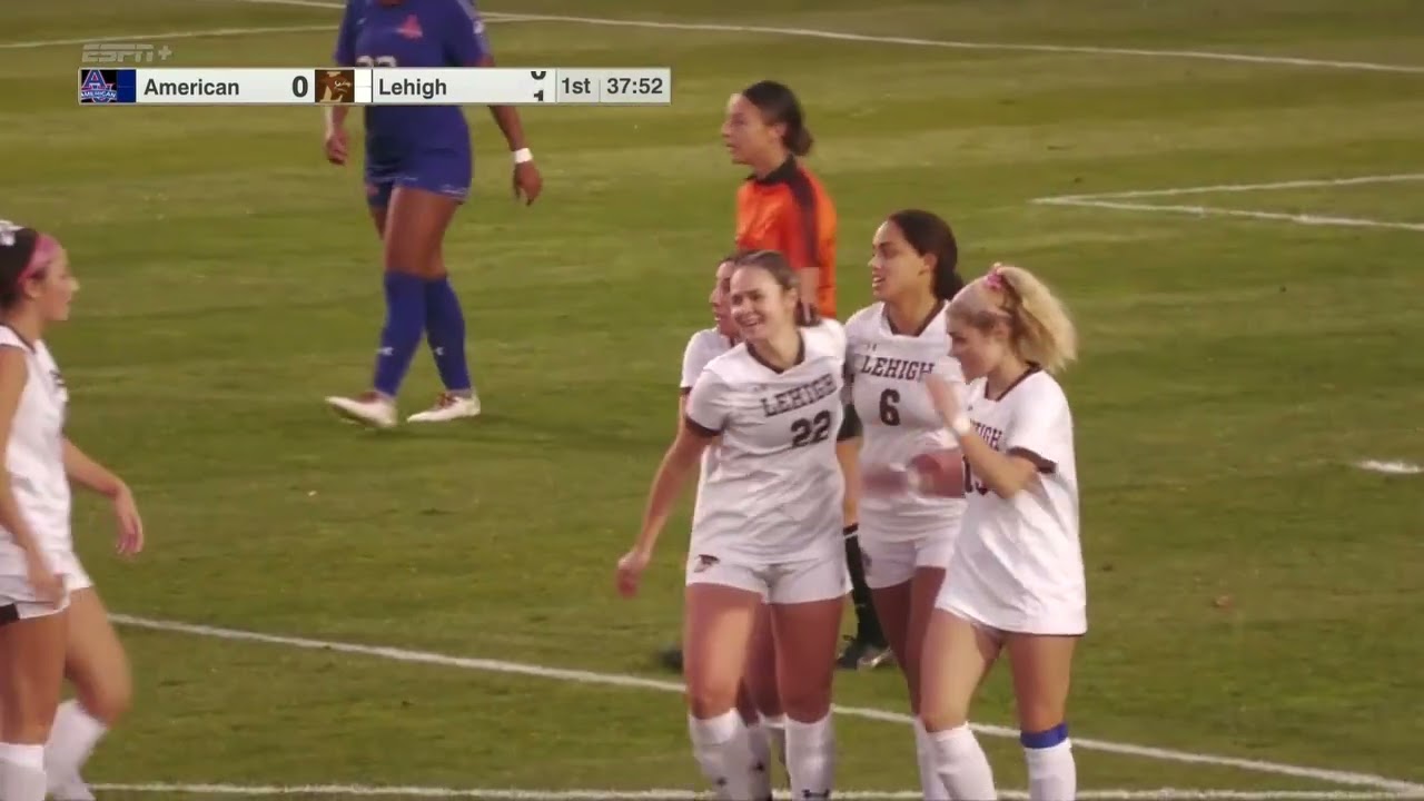 American Eagles vs Lehigh Mountain Hawks 2022.10.22 / NCAA Soccer Women`s