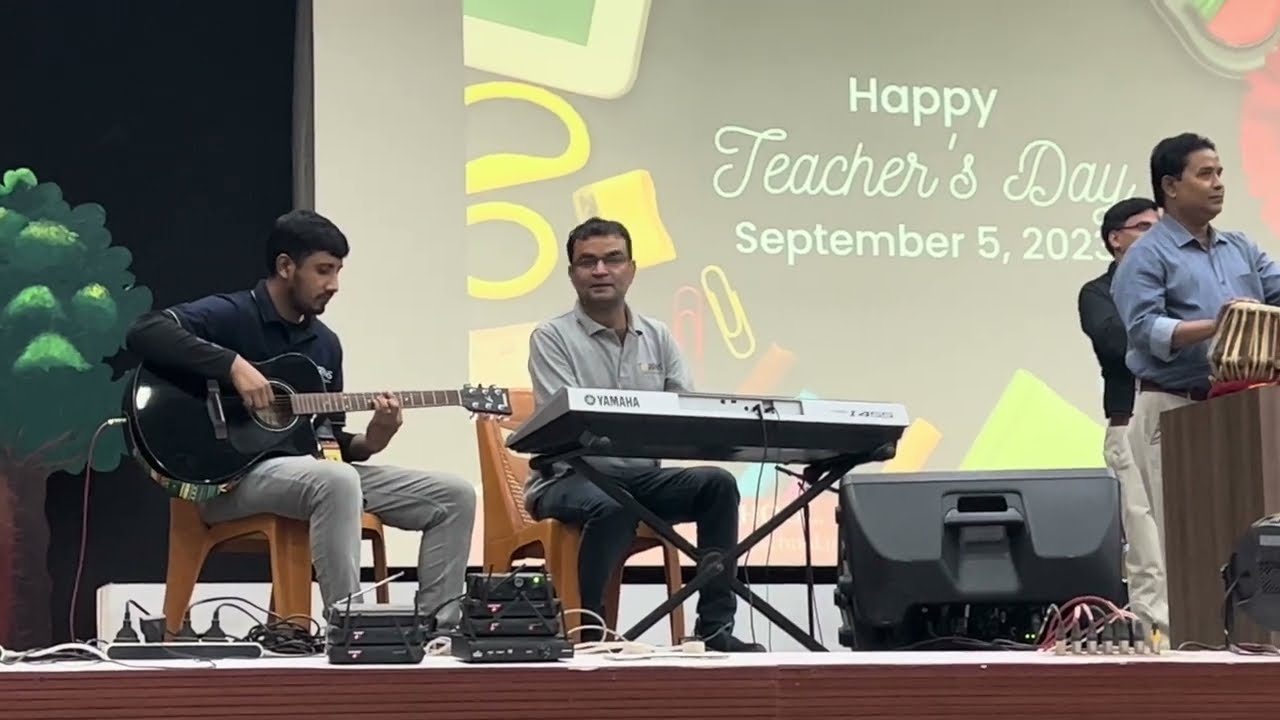 LVS School teacher singing performance #singer #school #trending #song#youtube