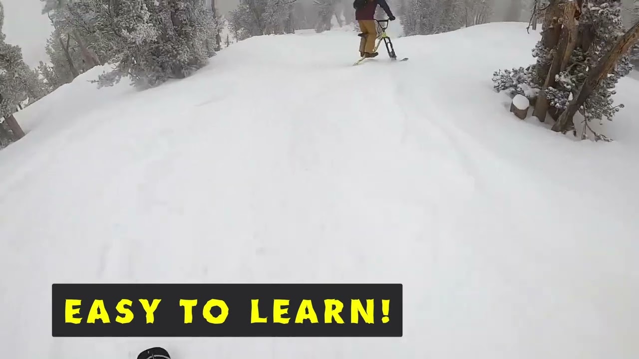 SkiByk is the most fun way to shred the slopes!