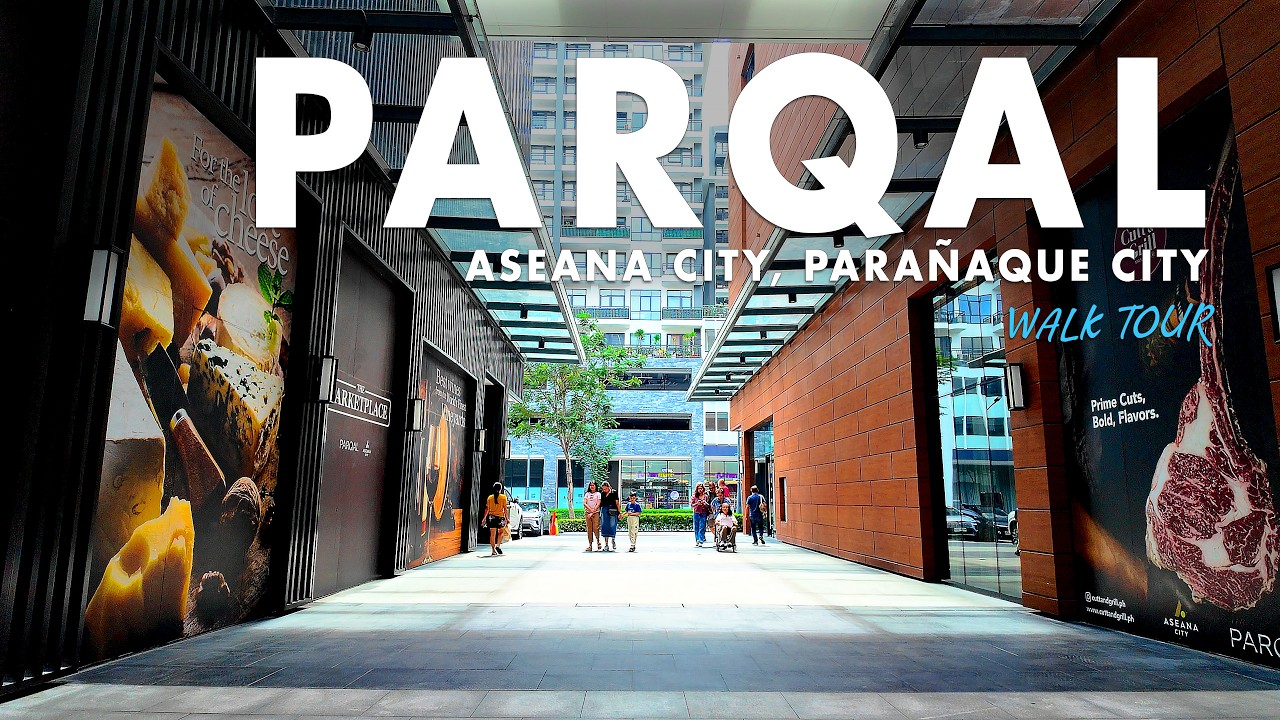 PARQAL MALL Morning Walk, [4K] Aseana City Parañaque 🇵🇭 2026 